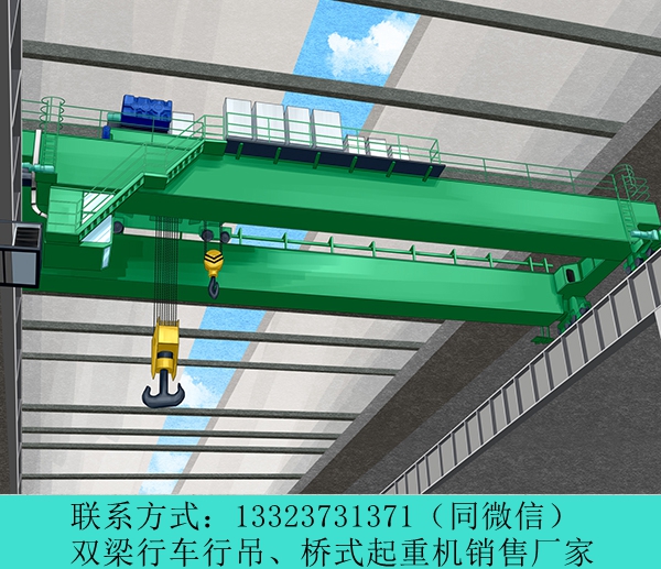 河北廊坊双梁起重机厂家定制易操作电动行车