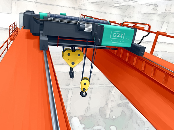 河北张家口双梁起重机厂家解决起重机吊钩发生